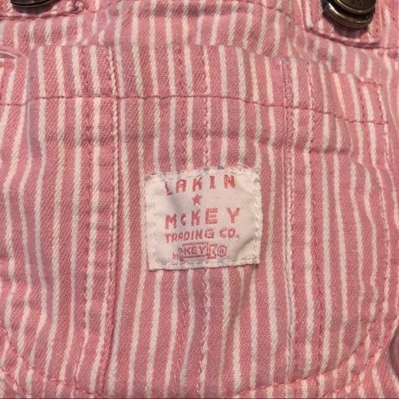 Lakin Mckey Denim Conductor Style Bib Overalls - Picture 5 of 7